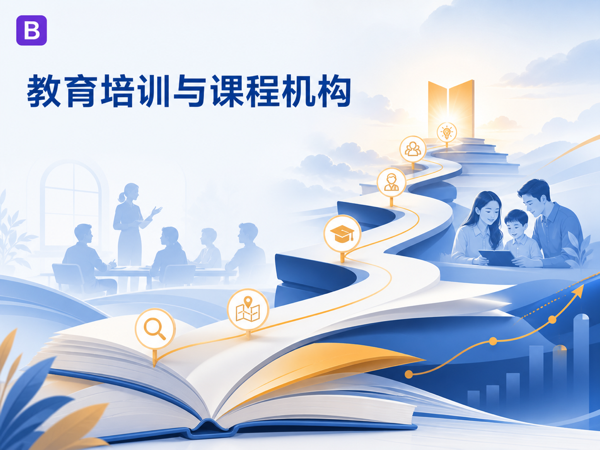 Bootstrap 教育培训与课程机构企业官网主题