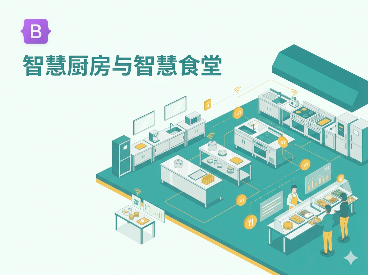 Bootstrap 智慧厨房与智慧食堂
