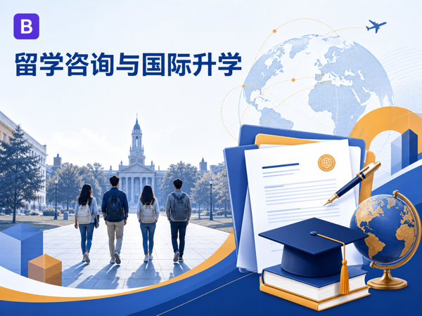 Bootstrap 留学咨询与国际升学服务企业官网主题